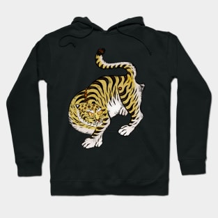 Minhwa: Tiger Yellow Type (Korean traditional/folk art) Hoodie